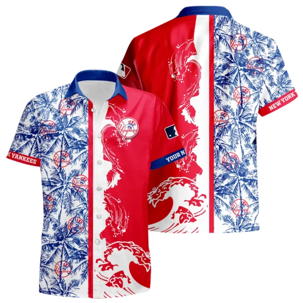 New York Yankees Hawaiian Shirt Personalize Name 2027 Limited Premium Material Options