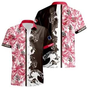 San Diego Padres Hawaiian Shirt Personalize Name 2027 Limited Premium Material Options