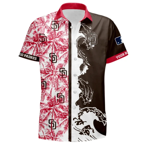 San Diego Padres Hawaiian Shirt Personalize Name 2027 Limited Premium Material Options