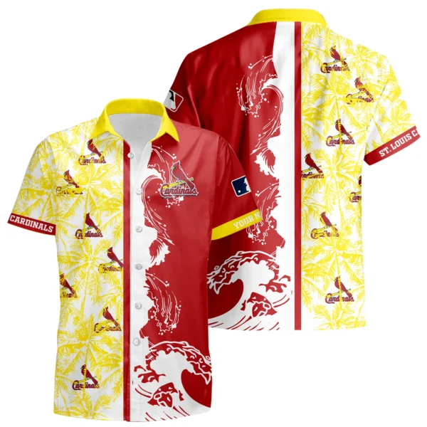 St. Louis Cardinals Hawaiian Shirt Personalize Name 2027 Limited Premium Material Options
