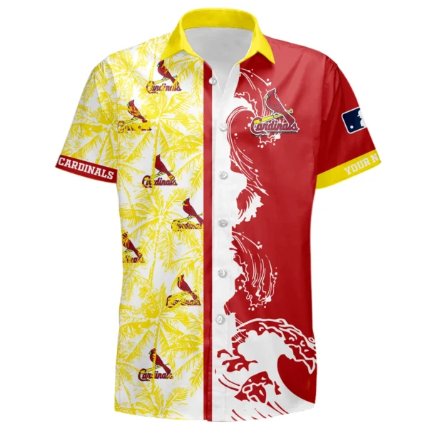 St. Louis Cardinals Hawaiian Shirt Personalize Name 2027 Limited Premium Material Options
