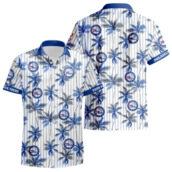 Philadelphia 76ers Hawaiian Shirt 2027 Limited Premium Material Options Edition Premium Crinkle Textured
