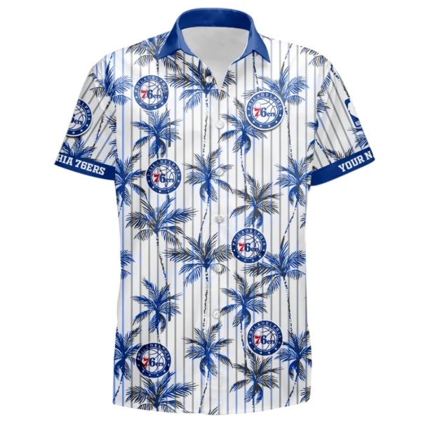 Philadelphia 76ers Hawaiian Shirt 2027 Limited Premium Material Options Edition Premium Crinkle Textured