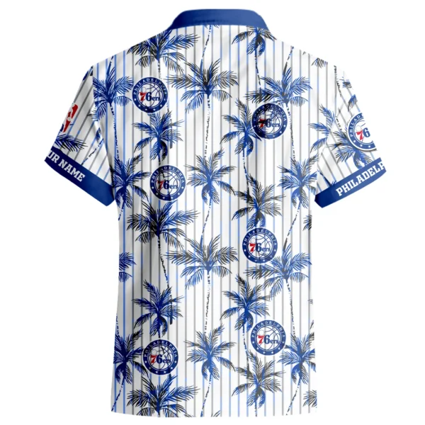 Philadelphia 76ers Hawaiian Shirt 2027 Limited Premium Material Options Edition Premium Crinkle Textured