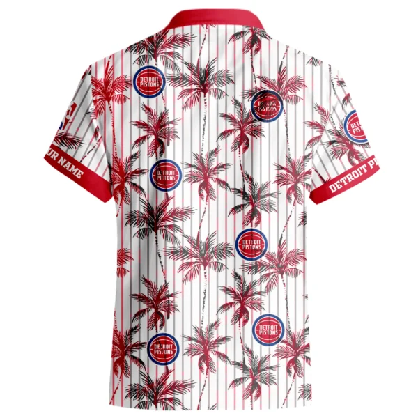 Detroit Pistons Hawaiian Shirt 2027 Limited Premium Material Options Edition Premium Crinkle Textured