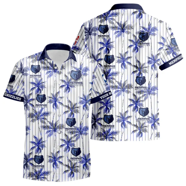 Memphis Grizzlies Hawaiian Shirt 2027 Limited Premium Material Options Edition Premium Crinkle Textured