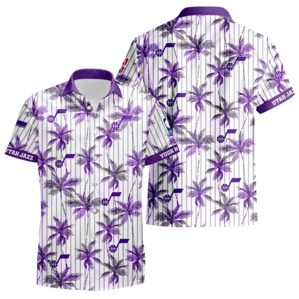 Utah Jazz Hawaiian Shirt 2027 Limited Premium Material Options Edition Premium Crinkle Textured