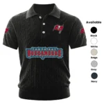 Tampa Bay Buccaneers Men’s Knitted Short Sleeve Polo Shirt