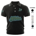 Athletics Men Polo Shirt Knitted Short Sleeve