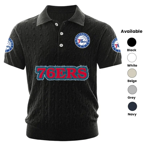 Philadelphia 76ers Men’s Polo Shirt Knitted 2027 Limited