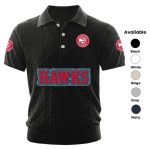 Atlanta Hawks Men’s Polo Shirt Knitted 2027 Limited