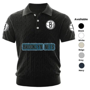 Brooklyn Nets Men’s Polo Shirt Knitted 2027 Limited