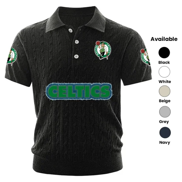 Boston Celtics Men’s Polo Shirt Knitted 2027 Limited