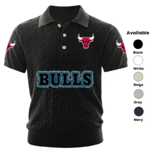 Chicago Bulls Men’s Polo Shirt Knitted 2027 Limited