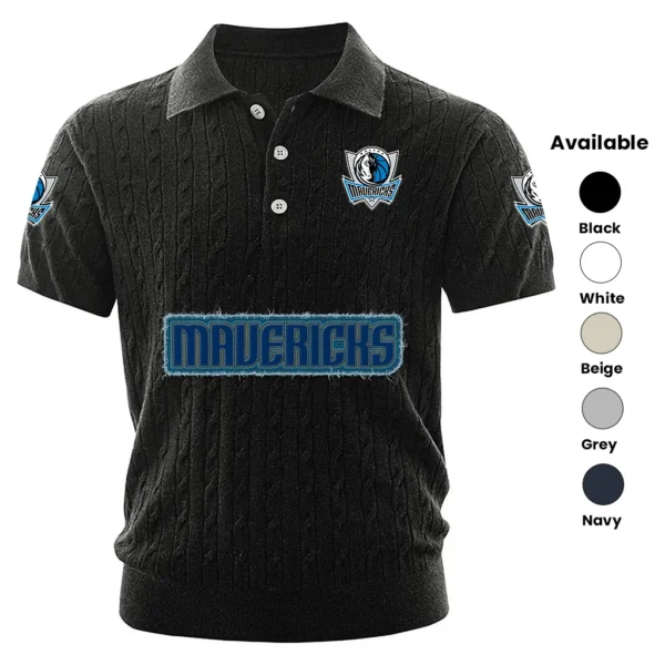 Dallas Mavericks Men’s Polo Shirt Knitted 2027 Limited
