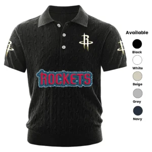 Houston Rockets Men’s Polo Shirt Knitted 2027 Limited