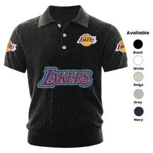 Los Angeles Lakers Men’s Polo Shirt Knitted 2027 Limited