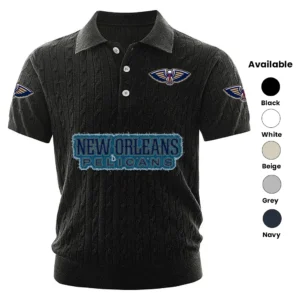 New Orleans Pelicans Men’s Polo Shirt Knitted 2027 Limited