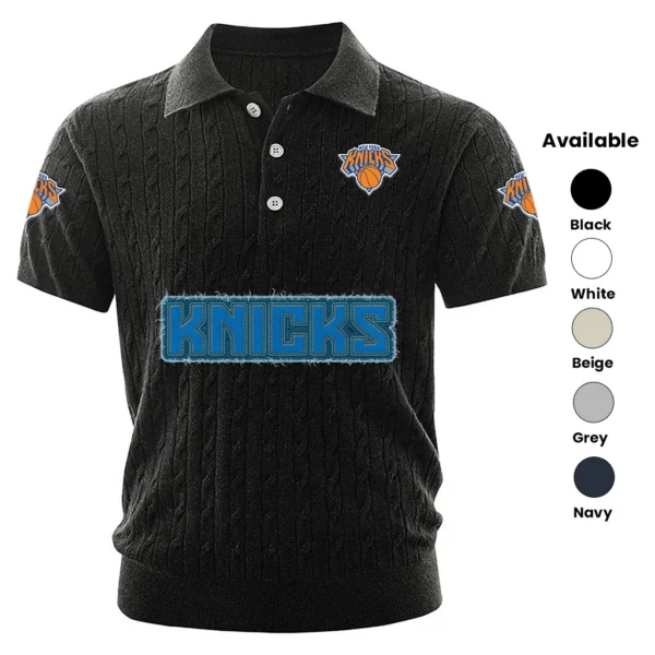 New York Knicks Men’s Polo Shirt Knitted 2027 Limited