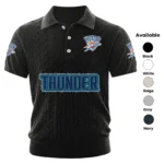 Oklahoma City Thunder Men’s Polo Shirt Knitted 2027 Limited