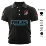 Portland Trail Blazers Men’s Polo Shirt Knitted 2027 Limited