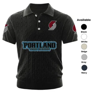 Portland Trail Blazers Men’s Polo Shirt Knitted 2027 Limited