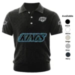 Los Angeles Kings Men’s Knitted Short Sleeve Polo Shirt