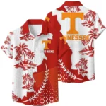 Tennessee Volunteers Hawaiian Shirt Premium Lightweight Waffle Knit Personalize Name
