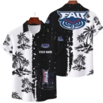 Florida Atlantic Owls Hawaiian Shirt Premium Lightweight Waffle Knit Customize Name