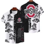 Ohio State Buckeyes Hawaiian Shirt Waffle Knit Material Options 2027 Personalize Name