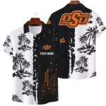 Oklahoma State Cowboys Hawaiian Shirt Waffle Knit Material Options 2027 Personalize Name