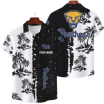 Pittsburgh Panthers Hawaiian Shirt Waffle Knit Material Options 2027 Personalize Name