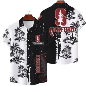 Stanford Cardinal Hawaiian Shirt Waffle Knit Material Options 2027 Personalize Name