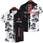 San Diego State Aztecs Hawaiian Shirt Waffle Knit Material Options 2027 Personalize Name