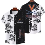 Virginia Cavaliers Hawaiian Shirt Waffle Knit Material Options 2027 Personalize Name
