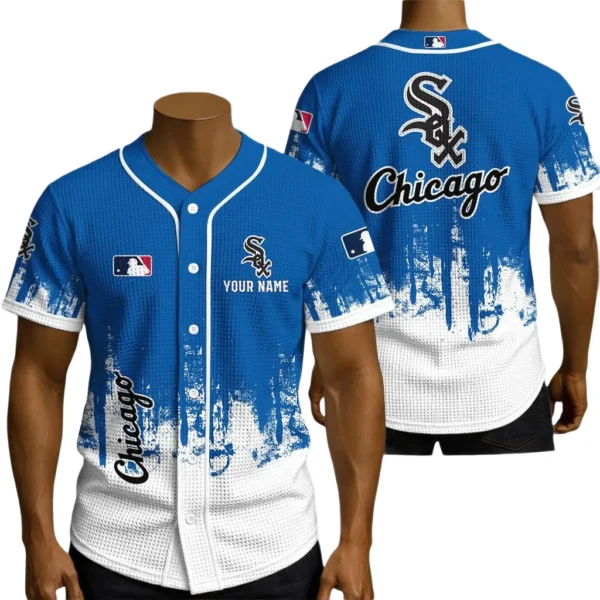 Chicago White Sox Baseball Jersey Waffle Knit Premium Lightweight Breathable 2027 Personalize Name