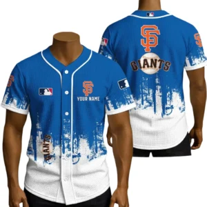 San Francisco Giants Baseball Jersey Waffle Knit Premium Lightweight Breathable 2027 Personalize Name
