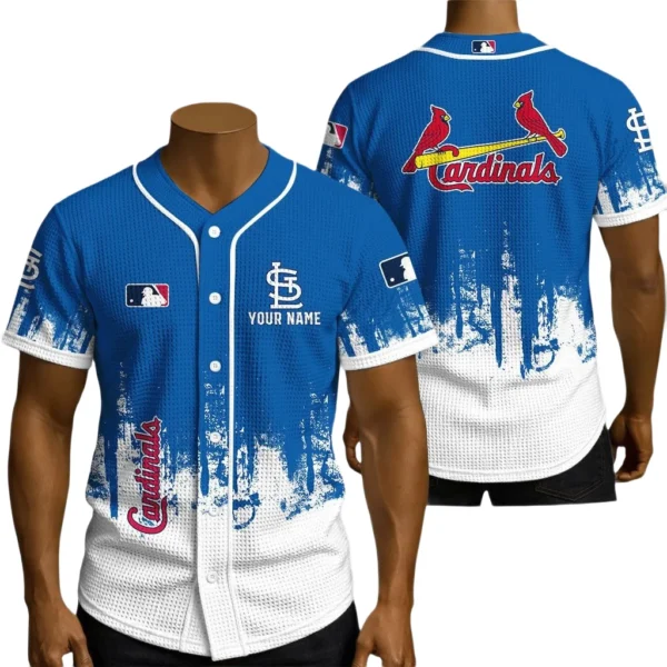St Louis Cardinals Baseball Jersey Waffle Knit Premium Lightweight Breathable 2027 Personalize Name