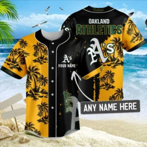 Oakland Athletics Baseball Jersey Personalize Name New Limited