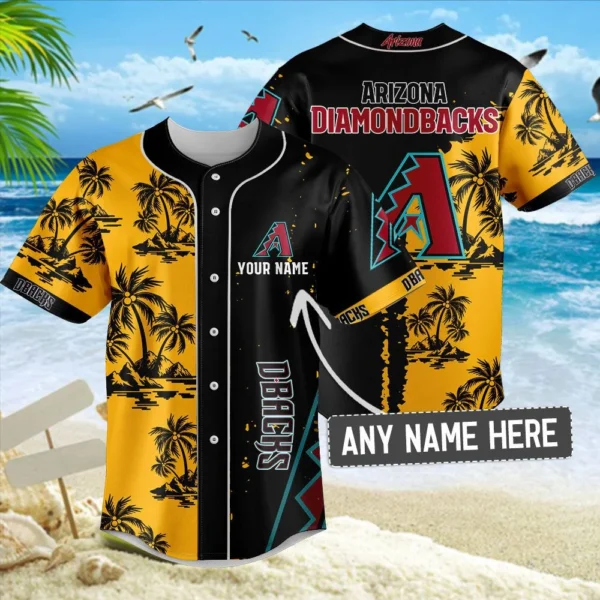 Arizona Diamondbacks Baseball Jersey Personalize Name New Limited