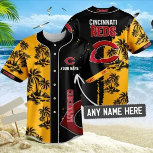 Cincinnati Reds Baseball Jersey Personalize Name New Limited