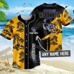 Colorado Rockies Baseball Jersey Personalize Name New Limited