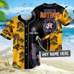 Houston Astros Baseball Jersey Personalize Name New Limited