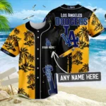 Los Angeles Dodgers Baseball Jersey Personalize Name New Limited