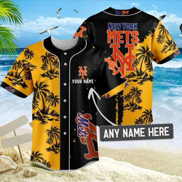 New York Mets Baseball Jersey Personalize Name New Limited