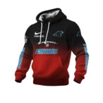 Carolina Panthers Pullover Hoodie Men’s Waffle Knit Limited Personalize Name