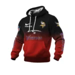 Minnesota Vikings Pullover Hoodie Men’s Waffle Knit Limited Personalize Name