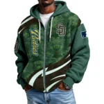 San Diego Padres Full Zip-Up Hoodie Waffle Knit 2027 Limited