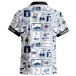 Columbus Blue Jackets Hawaiian Shirt 2026 Limited Premium Crinkle Textured Personalize Name