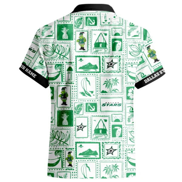 Dallas Stars Hawaiian Shirt 2026 Limited Premium Crinkle Textured Personalize Name